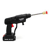 Акумуляторна мийка Makita DHW050ZK (24V, 5Ah, 26bar), бездротова мийка, мінімиття для авто, фото 3