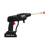 Акумуляторна мийка Makita DHW050ZK (24V, 5Ah, 26bar), бездротова мийка, мінімиття для авто, фото 8
