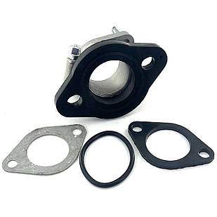 Патрубок перехідник карбюратора PZ27 квадроцикл мотоцикл