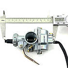 Карбюратор мопед Alpha Альфа 110-125 кубів D-20 мм Keihin, фото 6