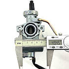 Карбюратор мопед Alpha Альфа 110-125 кубів D-20 мм Keihin, фото 7