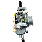 Карбюратор мопед Alpha Альфа 110-125 кубів D-20 мм Keihin, фото 9