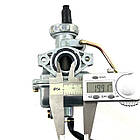 Карбюратор мопед Alpha Альфа 110-125 кубів D-20 мм Keihin, фото 10