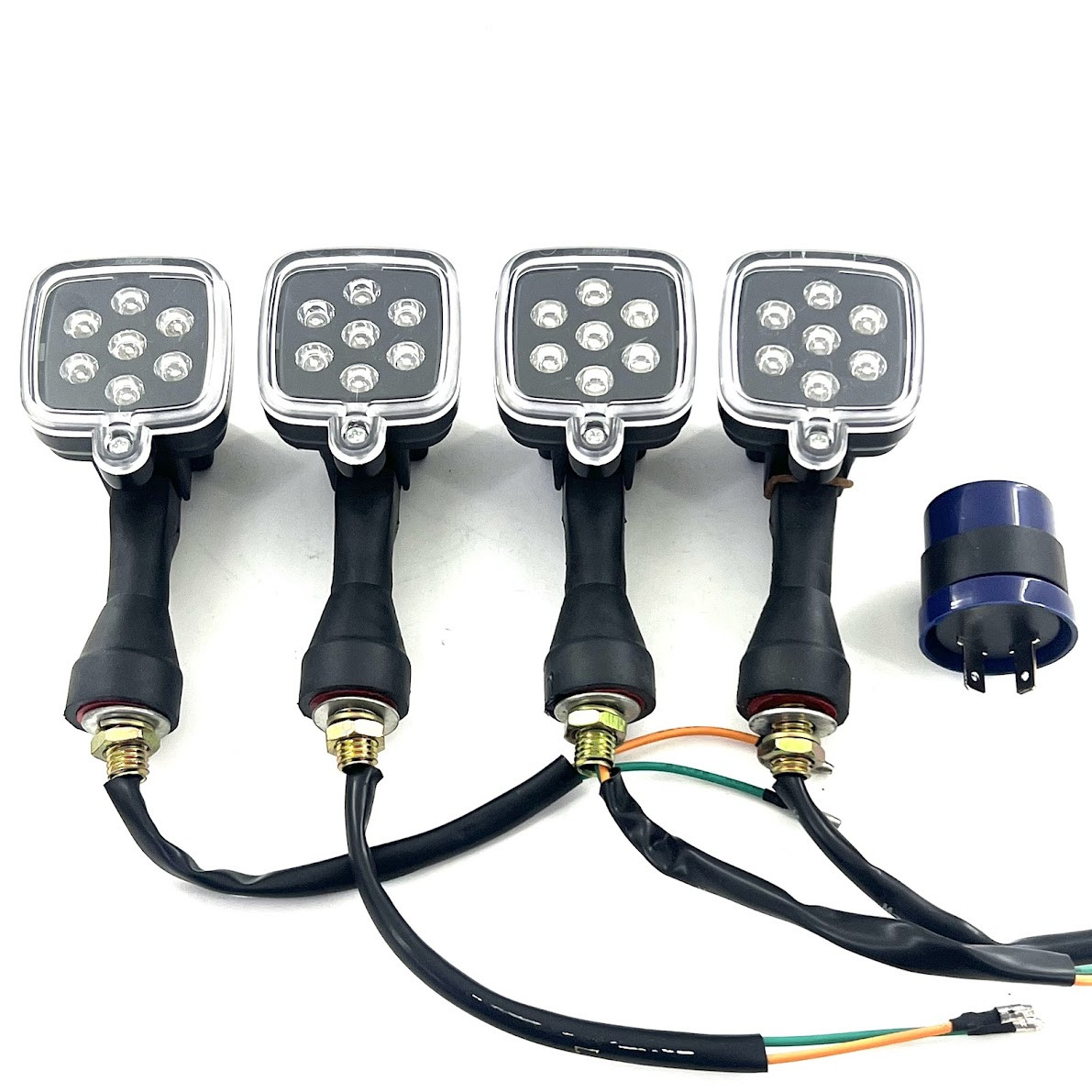 Повороти з реле на квадроцикл мотоцикл скутер LED, фото 1