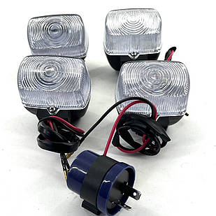 Повороти з реле на квадроцикл мотоцикл скутер 5 LED