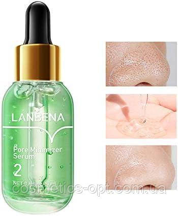 Сироватка для звуження пор Lanbena Pore Minimizer Serum NO.2, 17 ml, фото 1