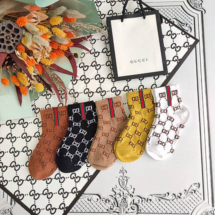 Дитячі високі шкарпетки Гуччі, фото 2