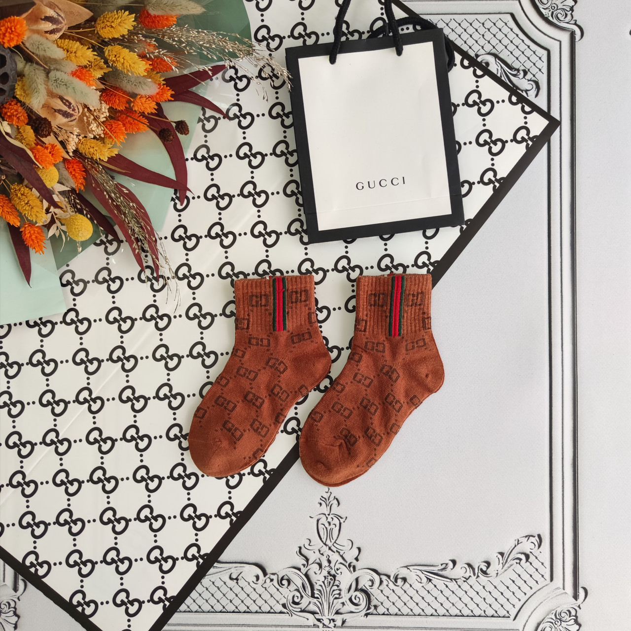 Дитячі високі шкарпетки Гуччі