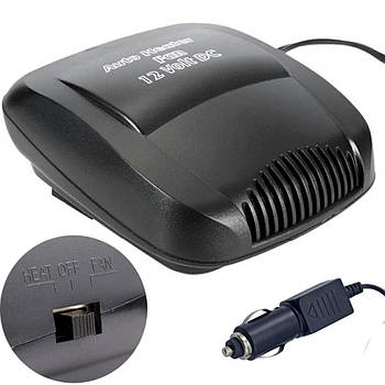 Автомобільний обігрівач салону 150Вт, від прикурювача, Car Fan CF-702 / Автомобільна дуйка / Тепловентилятор