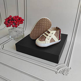 Пінетки кросівки Гуччі для новонароджених