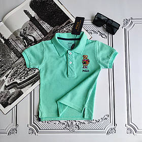 Дитяча футболка поло з комірцем Поло Ральф Л