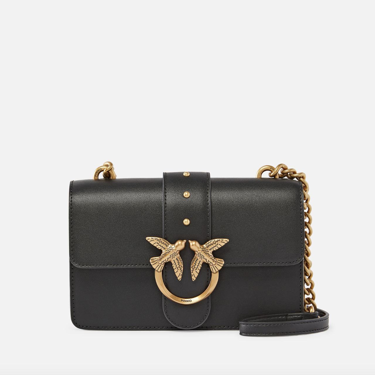 Сумка жіноча Pinko Mini Love Bag One Simply Чорний. (0230)