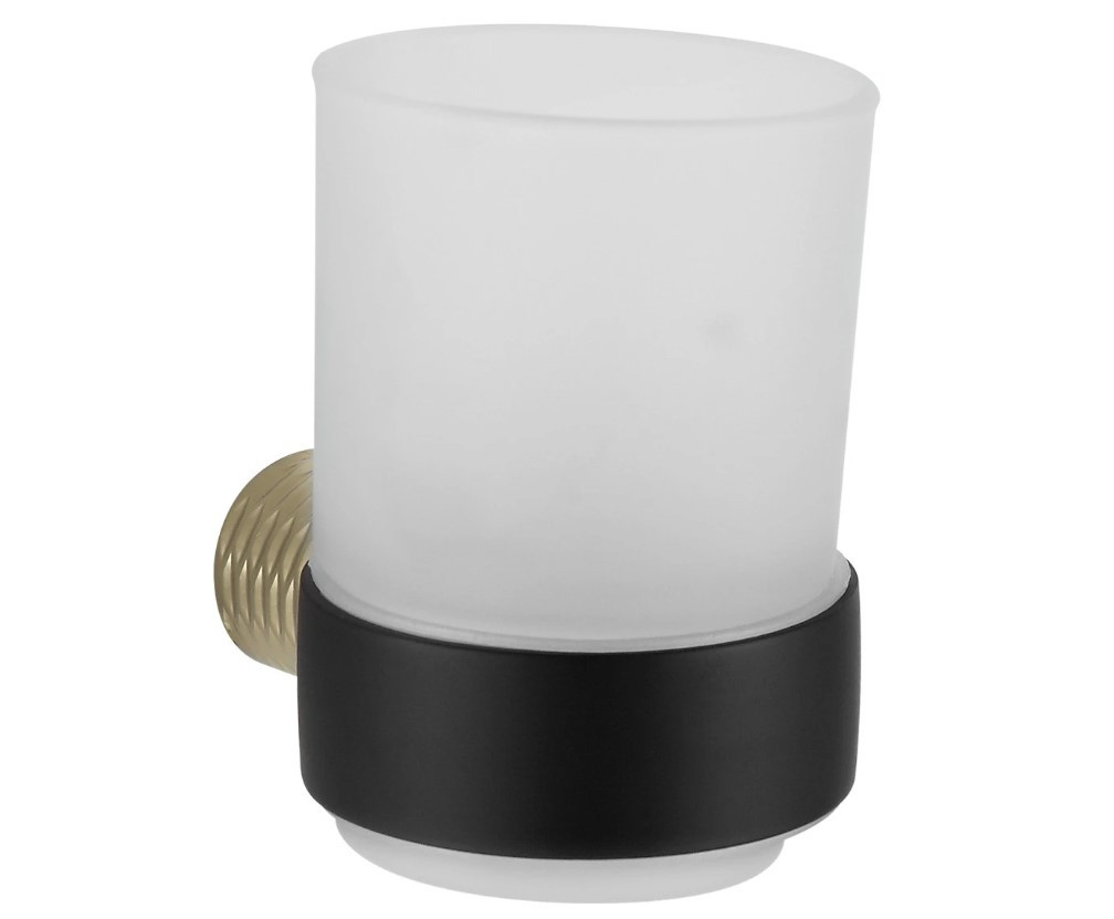 Склянка для зубних щіток MEXEN BASE BLACK GOLD