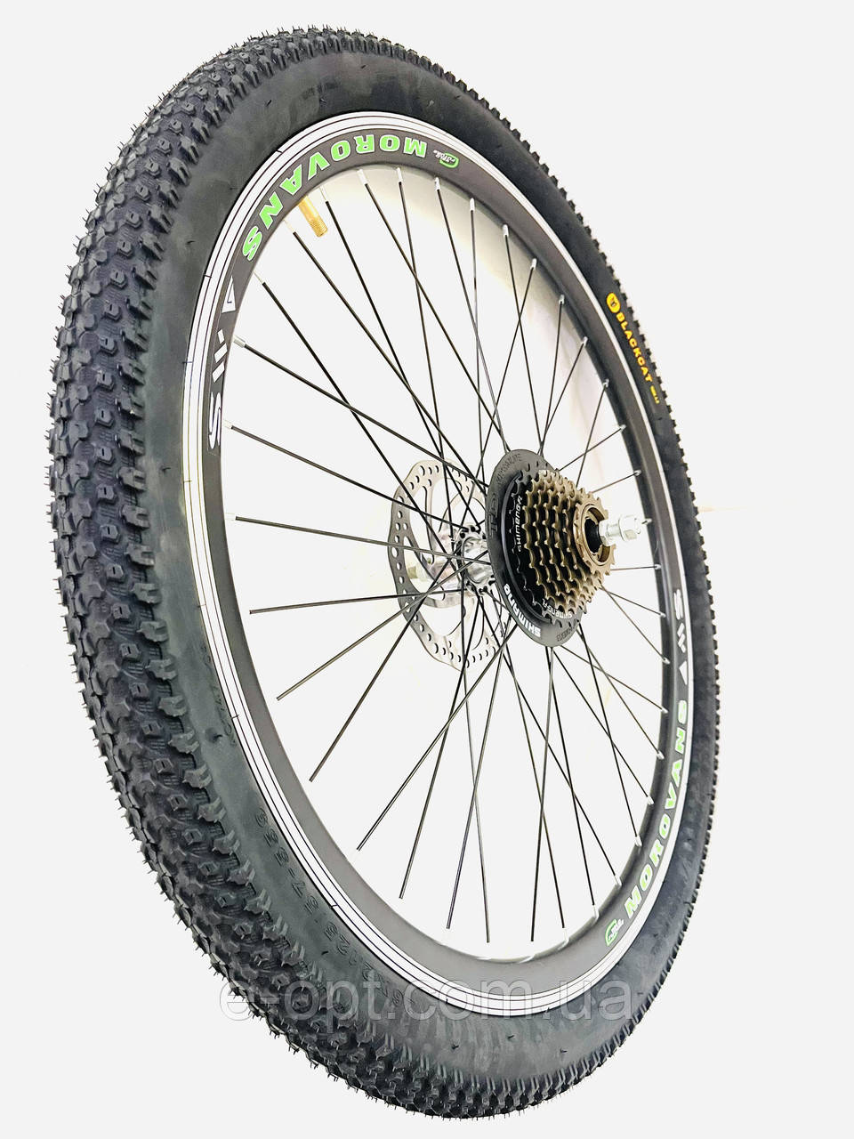 Покришка 26х2.125 ( 57-559) BlackCat Антипрокольна. Вело Шина 26х2.125 Антипрокол. Гума Антипрокол 26х2.125, фото 1