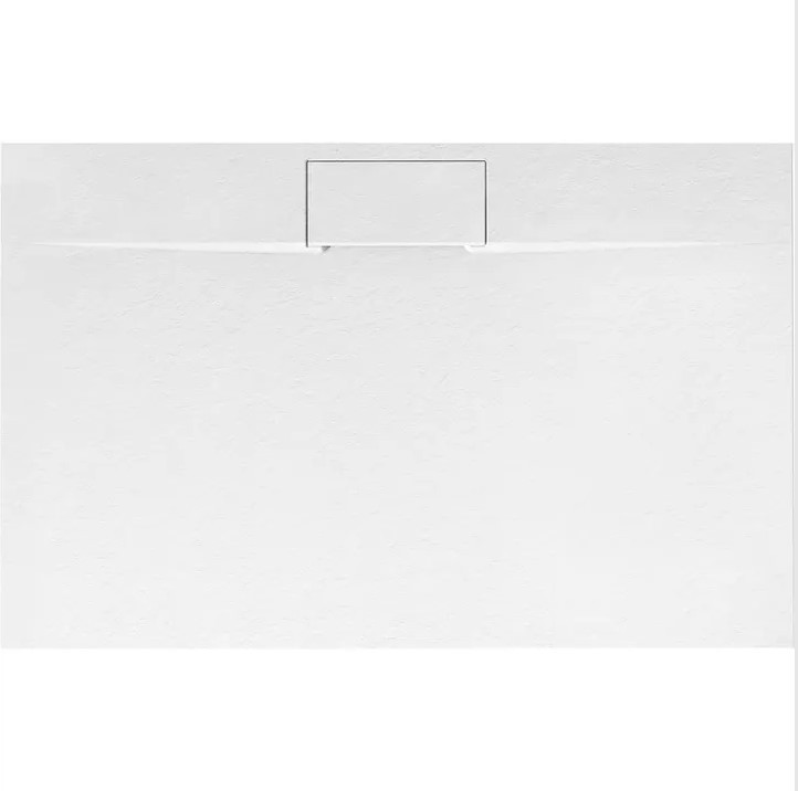 Душовий піддон REA BAZALT 90x120 LONG WHITE