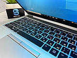 14" FullHD ips 256gb ssd 8gb ddr4 i7-8650u Ноутбук для бізнесу Hp Хп 840 G5, фото 4