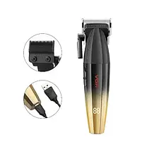 Набір для стрижки (Машинка + тример)VGR Professional Turbo Black&Gold (V-003-GO+V-906-GO), фото 3