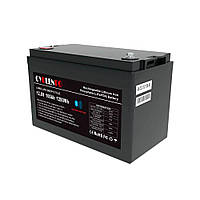 Акумуляторна батарея літій-залізо-фосфатна Cyclen 12.8 В 100 Аг 12.8 V 100 AH LiFePo4 (підігрів/Bluetooth)