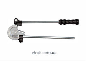 Трубогин 2-ручний YATO : Ø= 15/32" (12 мм), 0°-180°, алюміній /мідь [20]