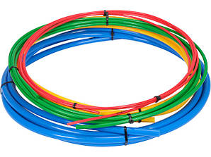 Прути-вкладні для згину труб YATO Ø= 1/4", 3/8", 1/2", 5/8"; прути l= 4м Ø= 4, 6, 9, 12 мм, 4шт [10]