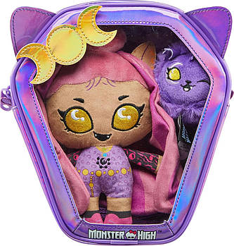 М'яка лялька Монстер Хай Клодін Вульф із вихованцем Monster High Ghoul N Go Clawdeen Wolf