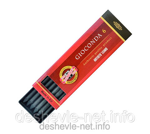 Грифель чорний, 5,6 мм, 6B 4865/6B Koh-I-Noor, фото 1