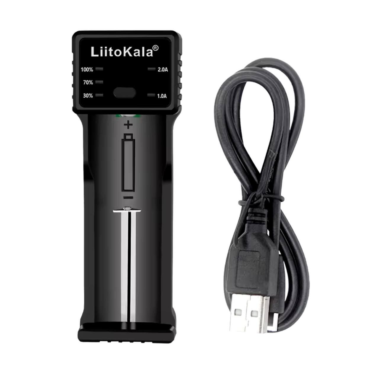 Універсальний зарядний пристрій LiitoKala Lii-100C USB для Li-ion / Ni-Mh