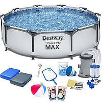 Басейн каркасний 17в1 Bestway 56406, 305 x 76 см