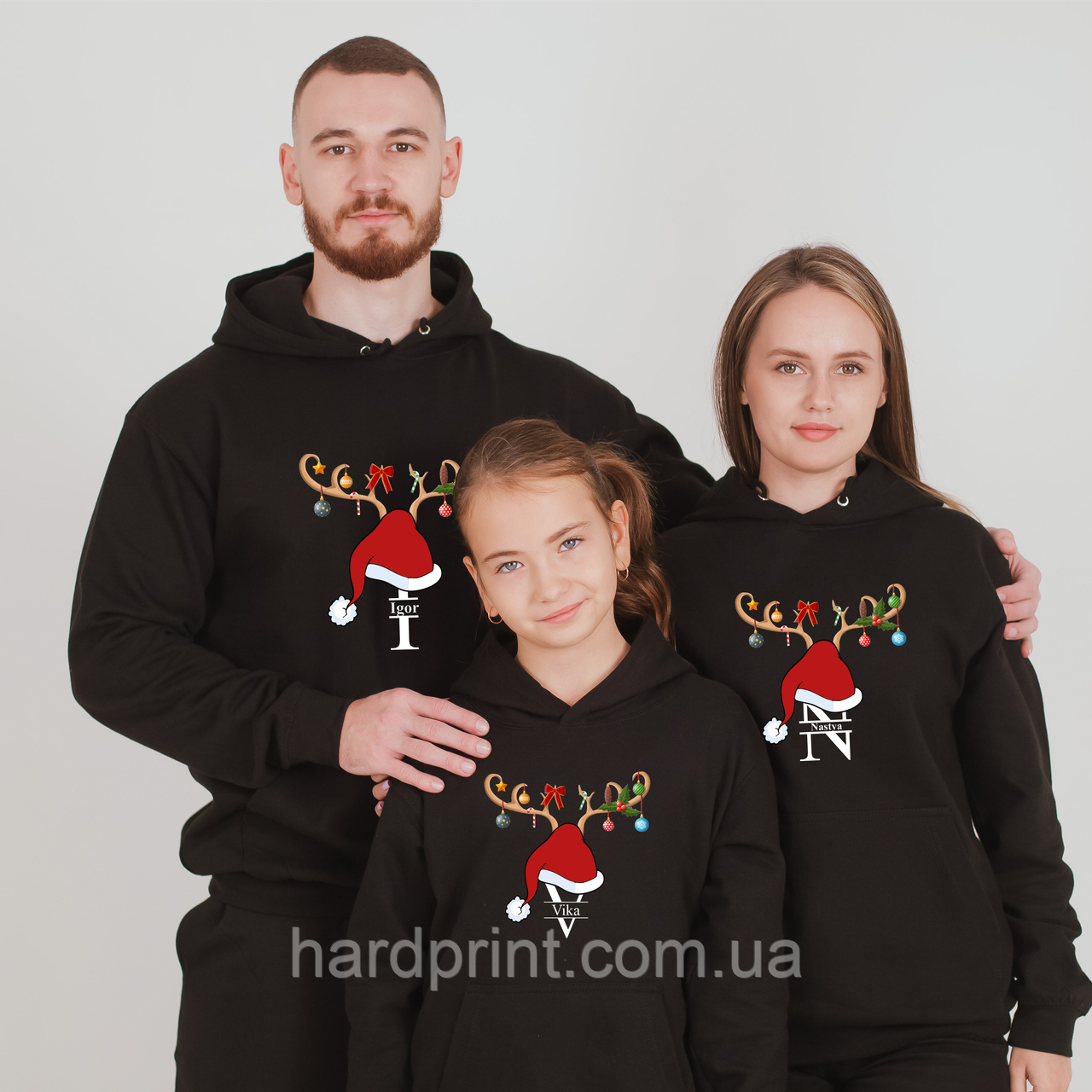 Худі Family look. Худі теплі для новорічної фотосесії, фото 1