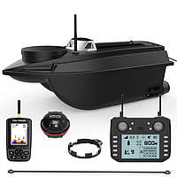 Кораблик для риболовлі Flytec V030 GPS з ехолотом акумулятор 20000 мАг