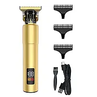 Професійний тример Hatteker Professional Trimmer Matt Gold (SK-1608-GO), фото 3