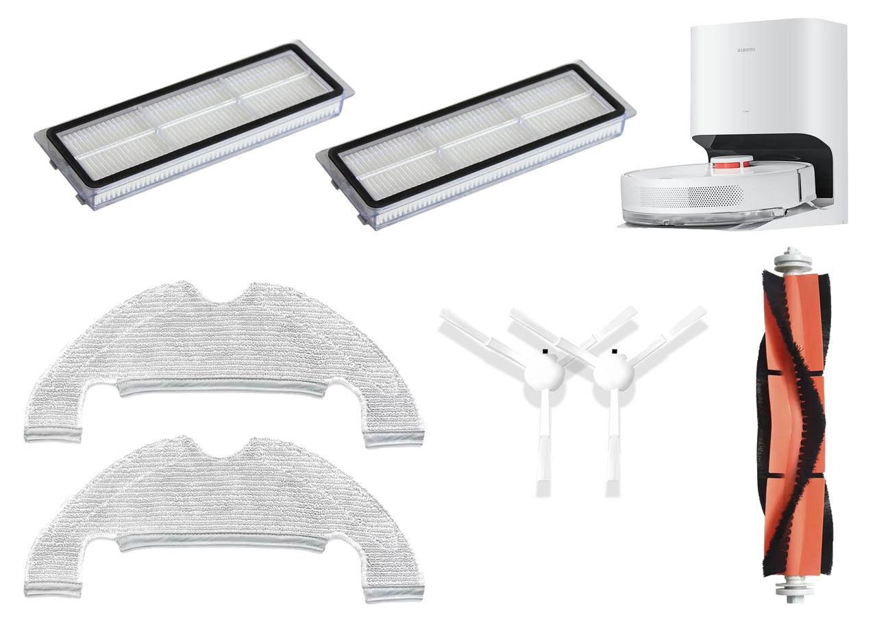 Набір змінних аксесуарів (7 шт.) для Xiaomi Mi Robot Vacuum X10, фото 1