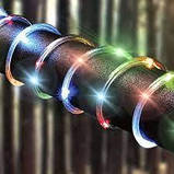 Вулична гірлянда дюралайт мульти 100 м, світлодіодна стрічка гірлянда прозорий шланг, дюралайт LED стрічка ХІТ, фото 3