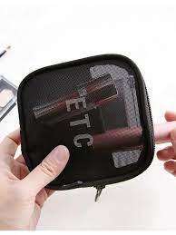 Косметичка жіноча ПРОЗРАЧНА на блискавці AND XL-1013, фото 1