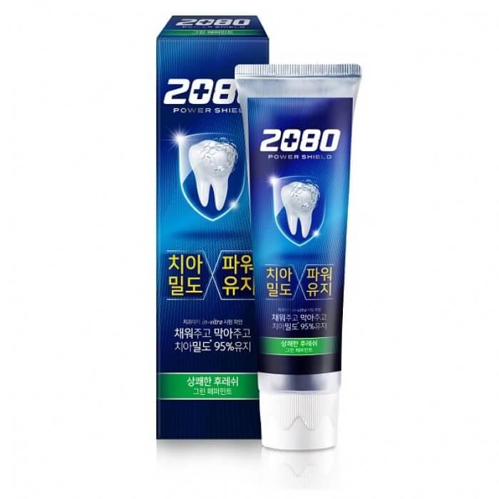 Захисна зубна паста Dental Clinic 2080 Power Shield Green Pepermint 120 г, фото 1