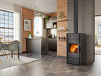 Піч-Камін ROMOTOP ESPERA 03 (подвійне скло) теплообмінник max.9kW NEW, фото 3