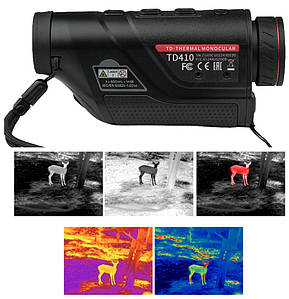 Тепловізор Guide TD410 | Високоточний тепловізійний монокуляр для полювання та нічного спостереження, дальність виявлення 800 м