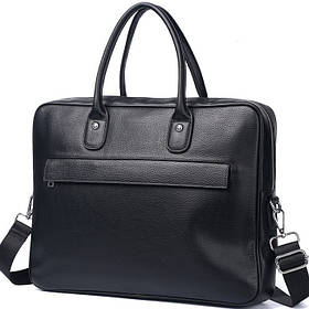 Чоловіча шкіряна сумка-портфель для ноутбука Tiding Bag TM-57544