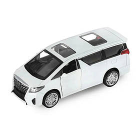 Інерційна автомодель "Toyota Alphard" TechnoDrive KM6011Bl білий, Toyman