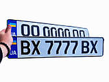 Сувенірний номер німецький шрифт, 1 шт, фото 3