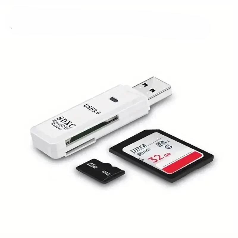 Картридер USB 3.0 OTG для читання карт пам'яті TF/SD Micro SD