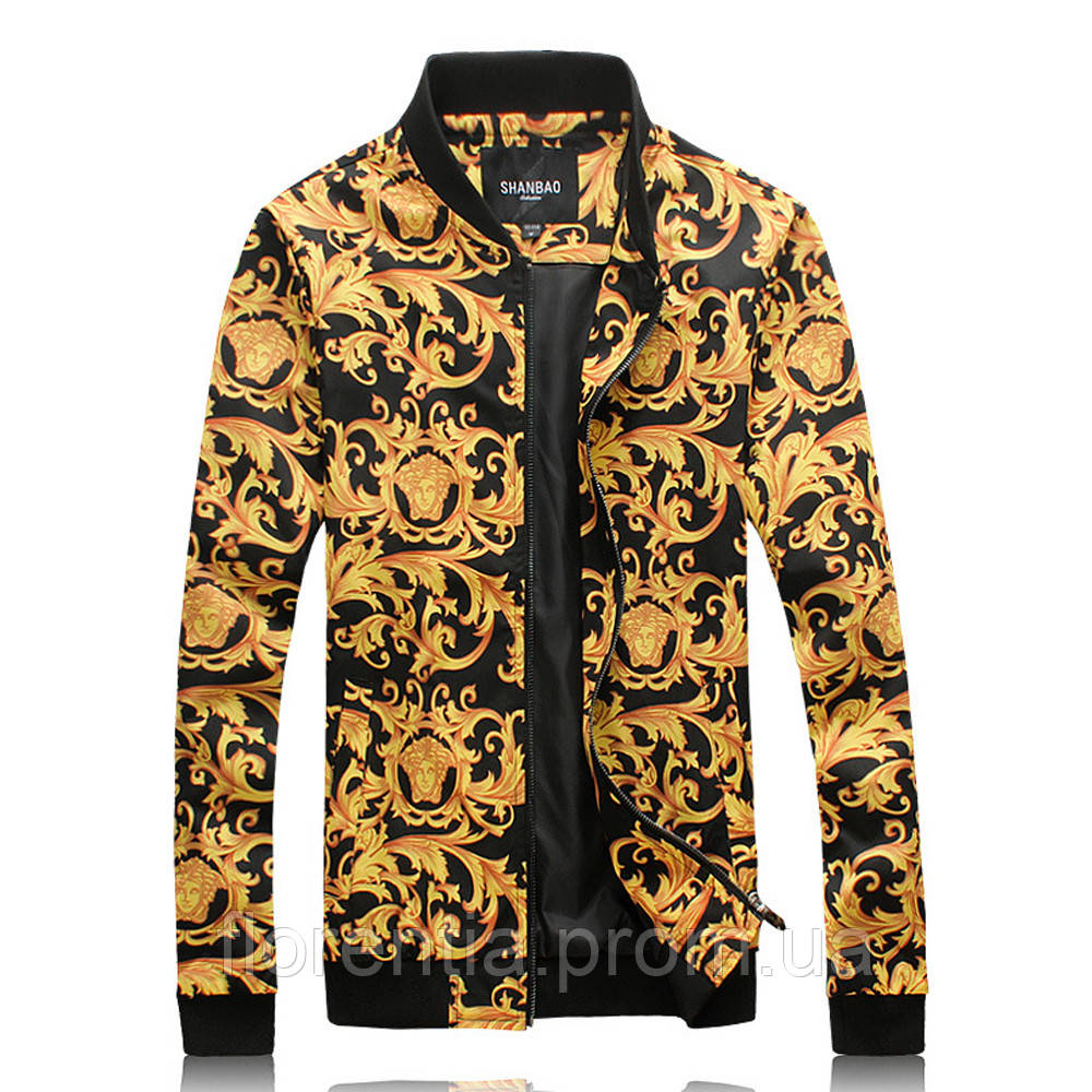 Куртка чоловіча демісезонна Shanbao чорна розмір XXXL florentia - фото 1 - id-p2396697279