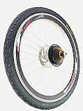 Покришка 24х1.75 Black Cat. Шина для велосипеда 24х1.75. Гума велосипедна 24х1.75, фото 3
