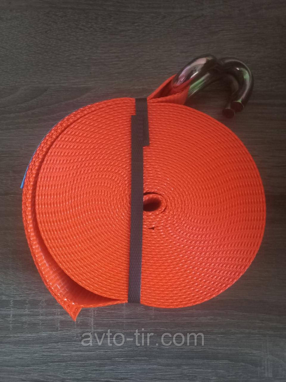 Стяжний ремінь без трещітки  10м 5 тонн Стяжний ремінь 5тон Стяжний ремінь 10м 5тон, фото 1