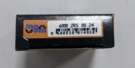 Підшипник 180100 (6000 2RS) MGM