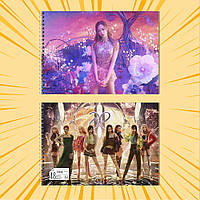 Альбом А4 для малювання 48 л. 150 гр.м² K-Pop Aespa 003