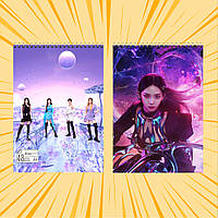 Альбом А4 для малювання 48 л. 150 гр.м² K-Pop Aespa 009