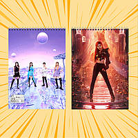 Альбом А4 для малювання 48 л. 150 гр.м² K-Pop Aespa 017