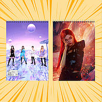 Альбом А4 для малювання 48 л. 150 гр.м² K-Pop Aespa 018