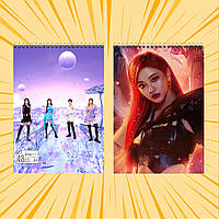 Альбом А4 для малювання 48 л. 150 гр.м² K-Pop Aespa 019